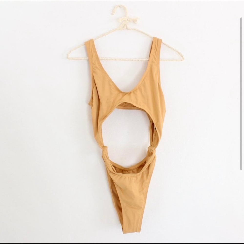 Dippin Daisys Valley Cut Out One Piece Swimsuit